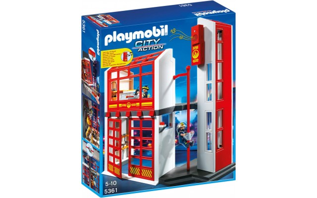 Playmobil 5361 Пожарная станция с сигнализацией - конструктор Плеймобил