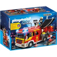 Playmobil 5363 - Пожарная машина со светом и звуком - машинка Плеймобил City Action