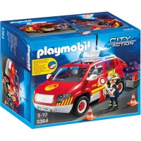 Playmobil 5364 - Пожарная машина со светом и звуком - машинка Плеймобил City Action
