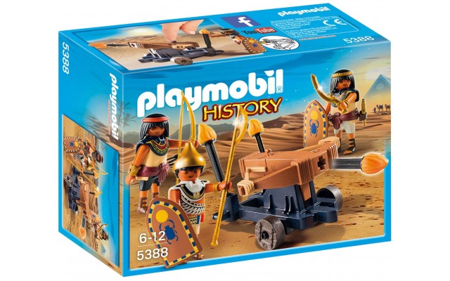 Playmobil 5388 - Египетские войска с баллистой - игровой набор Плеймобил History