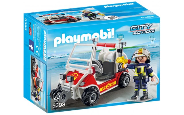 Playmobil 5398 - Пожарный квадроцикл - машинка Плеймобил City Action