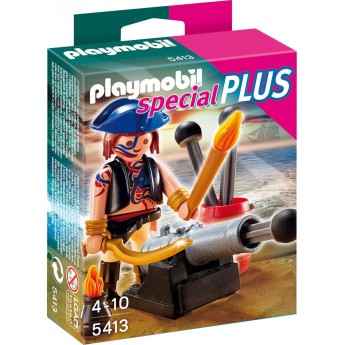 Playmobil 5413 Пират с пушкой - фигурка Плеймобил