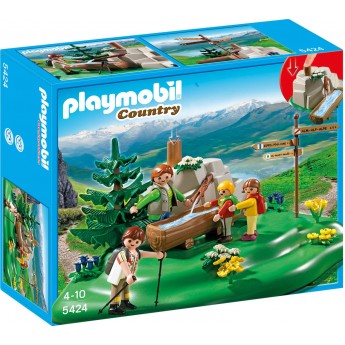 Playmobil 5424 Сім'я альпіністів біля гірського струмка - ігровий набір Плеймобіл