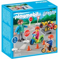 Playmobil 5571 Діти з інструктором по ПДР - ігровий набір Плеймобіл