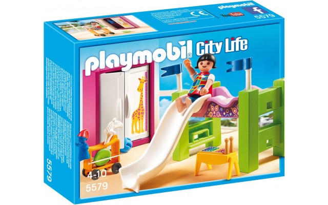 Playmobil 5579 Детская комната с горкой и двухэтажной кроватью - игровой набор Плеймобил