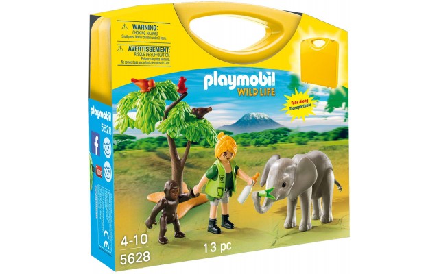 Playmobil 5628 Сафари Африка в чемоданчике - игровой набор Плеймобил