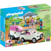 Playmobil 5667 Конюшня з коневозкою і конем - конструктор Плеймобіл
