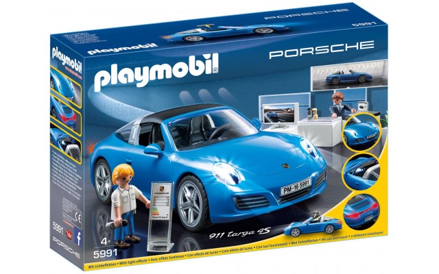 Playmobil 5991 - Porsche 911 Targa 4S - машинка Плеймобил Sports & Action