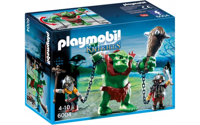 Playmobil 6004 Гигантский тролль и маленькие воины - игровой набор Плеймобил