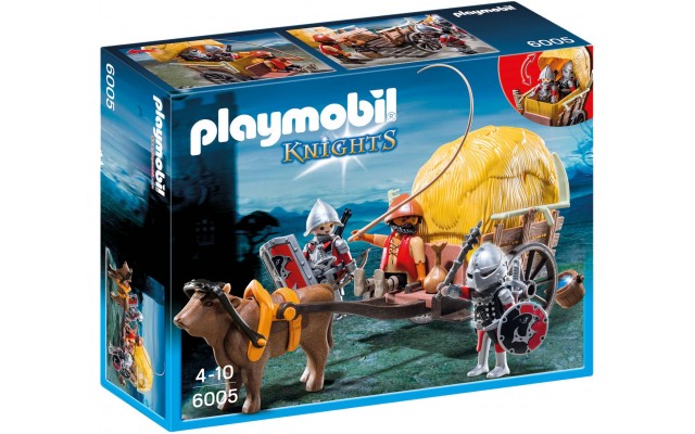 Playmobil 6005 Рыцари Ястреба в маскировочной повозке - игровой набор Плеймобил