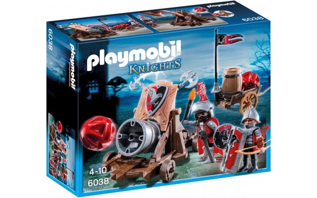 Playmobil 6038 - Пушка рыцаря - ястреба - игровой набор Плеймобил Knights
