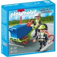 Playmobil 6113 Комунальна служба з прибирання вулиць - ігровий набір Плеймобіл