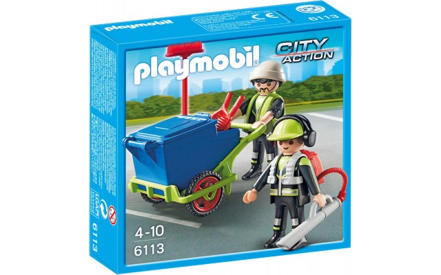 Playmobil 6113 Коммунальная служба по уборке улиц  - игровой набор Плеймобил