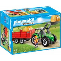 Playmobil 6130 - Великий трактор з причепом - іграшка Плеймобіл Country