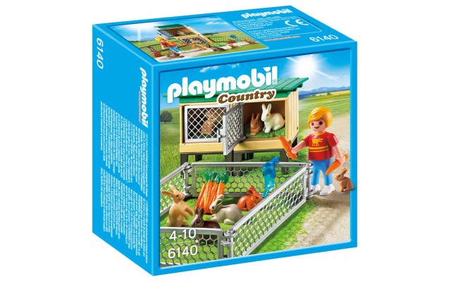Playmobil 6140 Кролики в клетках и в загороже - игровой набор Плеймобил