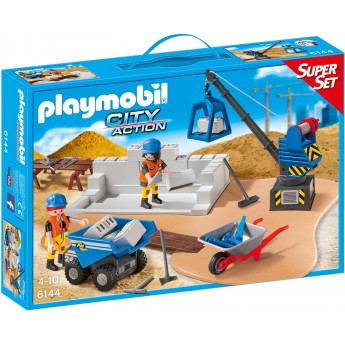 Playmobil 6144 Стройплощадка - игровой набор Плеймобил