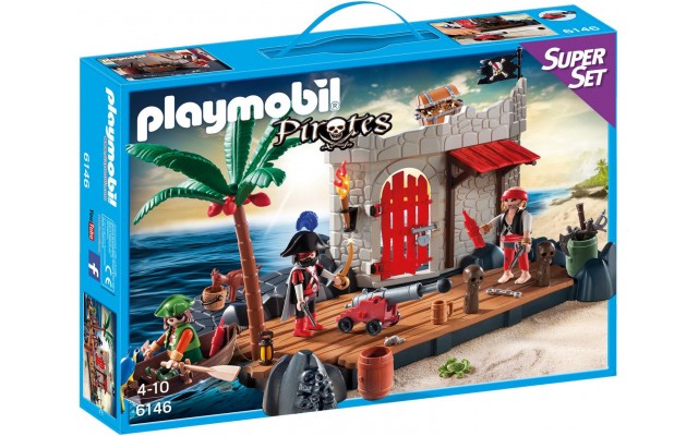Playmobil 6146 - Пиратский Форт - конструктор Плеймобил Pirates