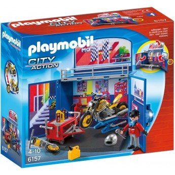 Playmobil 6157 Мастерская мотоциклов - игровой набор Плеймобил