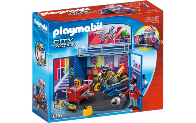 Playmobil 6157 Майстерня мотоциклів - ігровий набір Плеймобіл