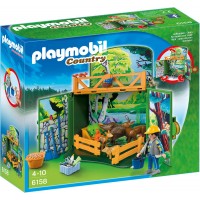Playmobil 6158 Переносной домик с лесными зверятами - игровой набор Плеймобил