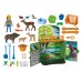 Playmobil 6158 Переносной домик с лесными зверятами - игровой набор Плеймобил title=
