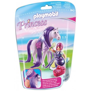 Playmobil 6167 - Принцесса Виола с Лошадью - фигурка Плеймобил Princess