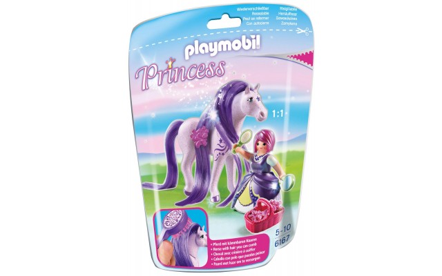 Playmobil 6167 - Принцесса Виола с Лошадью - фигурка Плеймобил Princess