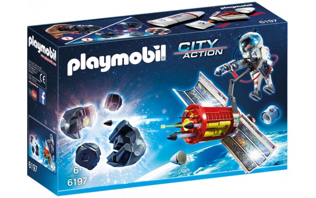 Playmobil 6197 - Спутниковый метеоритный лазер - игровой набор Плеймобил City Action