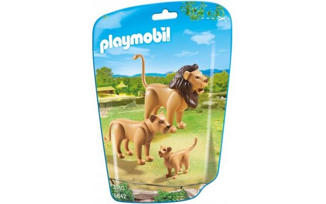 Playmobil 6642 - Семья Львов - фигурки Плеймобил City Life