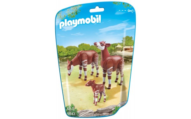 Playmobil 6643 - Сім'я Окапі - фігурки Плеймобіл City Life