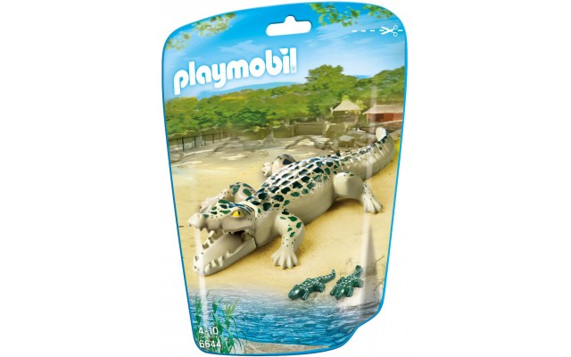 Playmobil 6644 - Аллигатор с детенышами - фигурки Плеймобил City Life