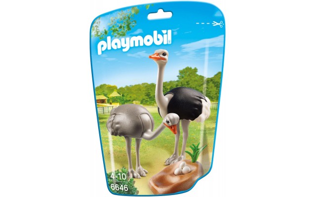 Playmobil 6646 - Страуси на сідалі - фігурки Плеймобіл City Life