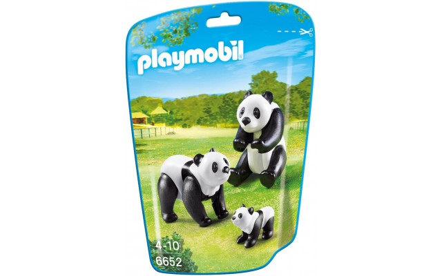 Playmobil 6652 - Семья панд - фигурки Плеймобил City Life
