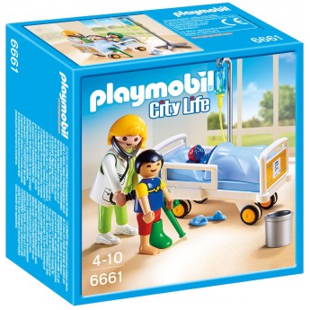 Playmobil 6661 Доктор з дитиною-пацієнтом - ігровий набір Плеймобіл