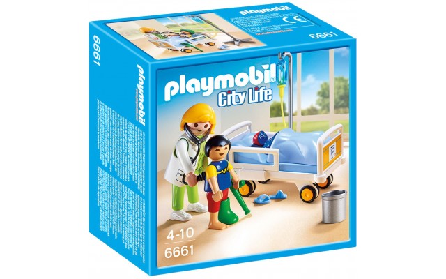 Playmobil 6661 Доктор з дитиною-пацієнтом - ігровий набір Плеймобіл