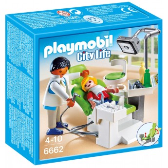 Playmobil 6662 Дантист з пацієнтом в кабінеті - ігровий набір Плеймобіл
