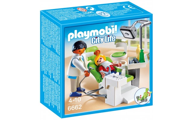 Playmobil 6662 Дантист з пацієнтом в кабінеті - ігровий набір Плеймобіл
