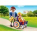 Playmobil 6663 Дитина в лікарняному візку - ігровий набір Плеймобіл title=