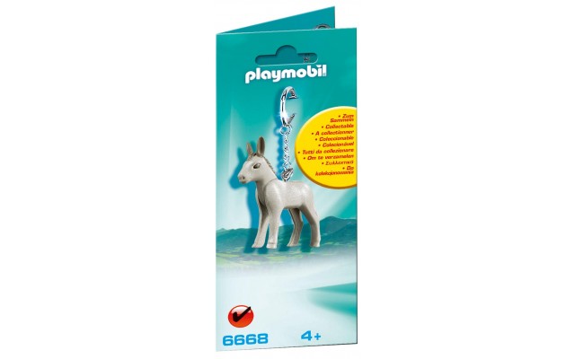 Playmobil 6668 - Брелок "Осленок" - брелок Плеймобил Collectable