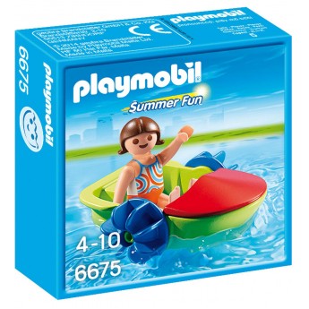Playmobil 6675 Детская лодка-катамаран - игровой набор Плеймобил