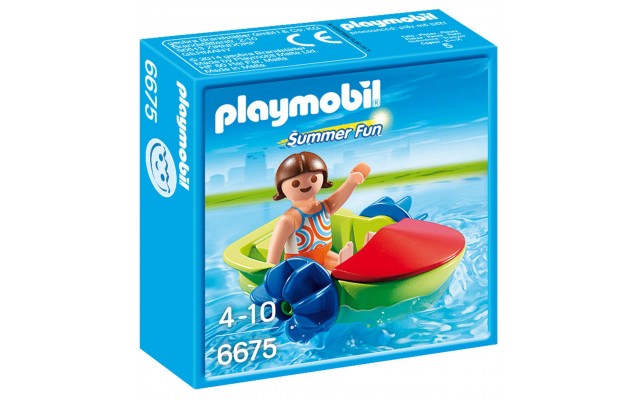 Playmobil 6675 Детская лодка-катамаран - игровой набор Плеймобил