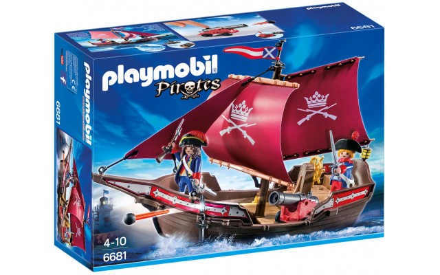 Playmobil 6681 - Солдатський патрульний корабель - ігровий набір Плеймобіл Pirates