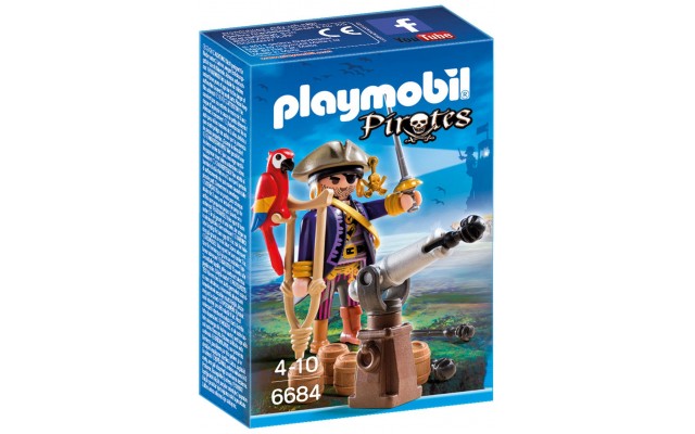 Playmobil 6684 - Пірат-капітан - ігровий набір Плеймобіл Pirates