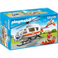 Playmobil 6686 - Вертолет скорой помощи - игрушка Плеймобил City Life