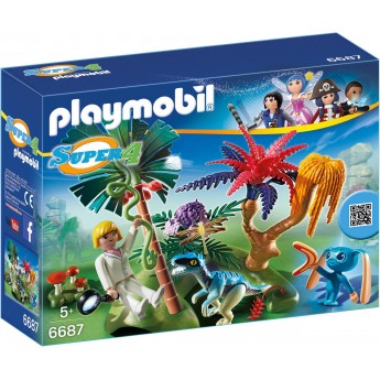 Playmobil 6687 Втрачений острів з інопланетянином і динозавром - ігровий набір Плеймобіл