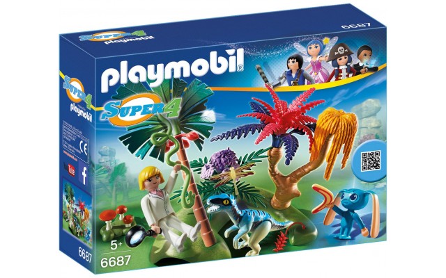 Playmobil 6687 Втрачений острів з інопланетянином і динозавром - ігровий набір Плеймобіл