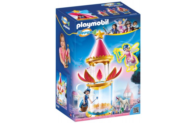 Playmobil 6688 - Музична квіткова миготлива вежа - ігровий набір Плеймобіл Super 4