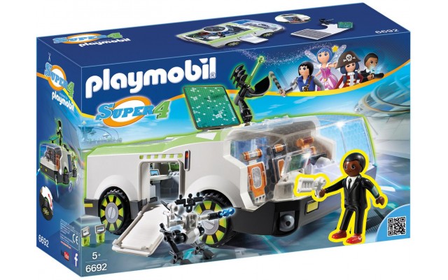 Playmobil 6692 Машина Техно-Хамелеон таємного агента Джин - конструктор Плеймобіл