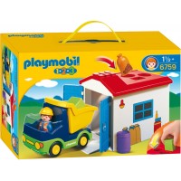 Playmobil 6759 Грузовик с гаражом - игровой набор Плеймобил