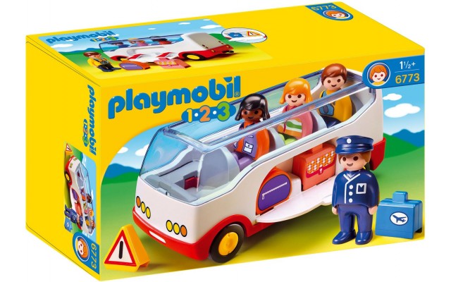Playmobil 6773 Автобус аеропорту з пасажирами - ігровий набір Плеймобіл
